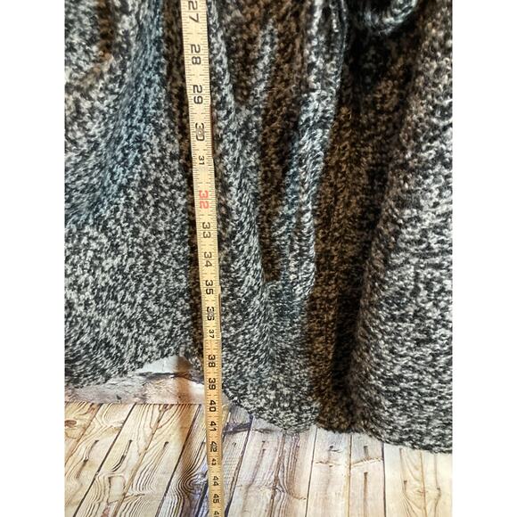 Dorman Wool Coat Womens Medium Gray Heavyweight Long Line Artsy Lagenlook Pocket - Picture 12 of 16